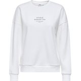 Only - Zenja Boxy Sweater - Wit - Dames