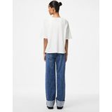 Pcbree Ss O-Neck Knit Cardigan Noos Bc, wit (bright white), L