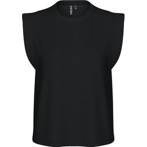 PIECES - PCCHILLI - Top - Zwart - Mouwloos