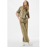 PIECES - Denim Blouse - Korte Mouwen - Regular Fit