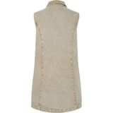 Pcfay - Denim Midi-jurk - Spijkerjurk - Mouwloos - Relaxed Fit