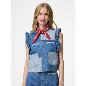 Pieces - Top - Ronde Hals - Losse Pasvorm - Zonder Mouwen