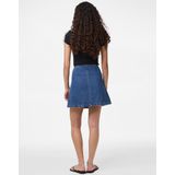 Pieces - Fibbo - Jeansrok - Gemêleerd - Katoenmix