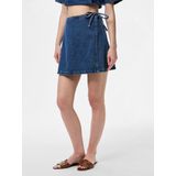 Pieces - Fibbo - Jeansrok - Gemêleerd - Katoenmix