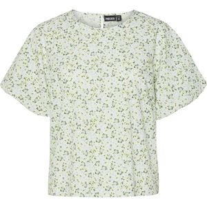 Pcfrona - Shirt - Katoen - Halflange Mouwen - Ronde Hals