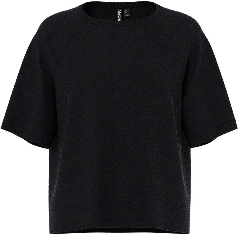 PIECES - PCBREE - Trui - Zwart - Gerecycled Materiaal - Normale Pasvorm