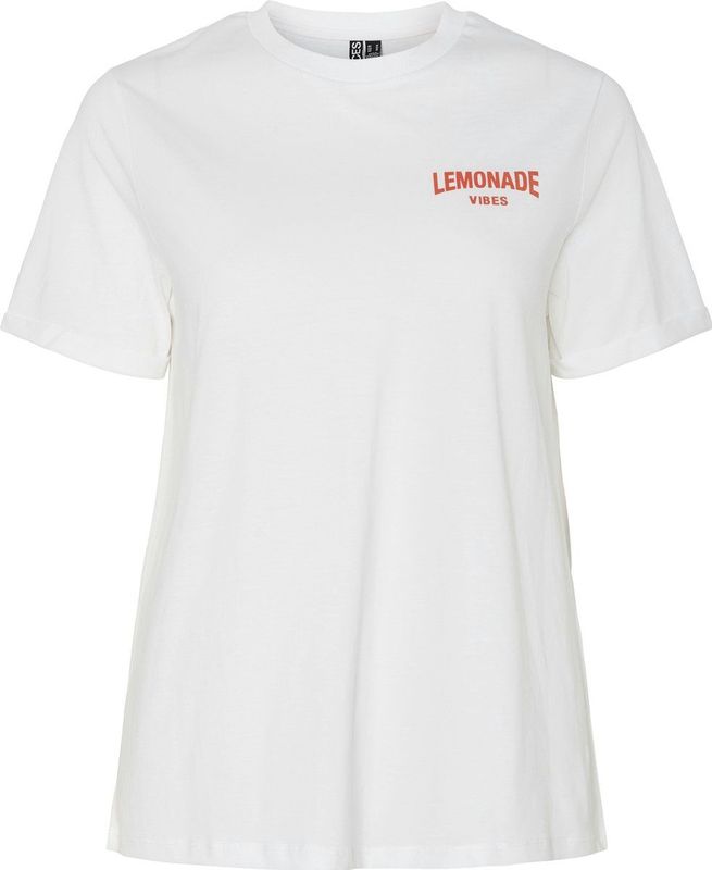 PIECES - PCFIB - T-shirt - Wit