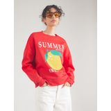 Pieces - Pcmaliah - Sweater - True Red - 50% Katoen, 50% Gerecycled Polyester