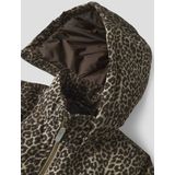 NAME IT - Tussenseizoen Jas - Jack - Met Afneembare Capuchon - Lange Mouwen - Print