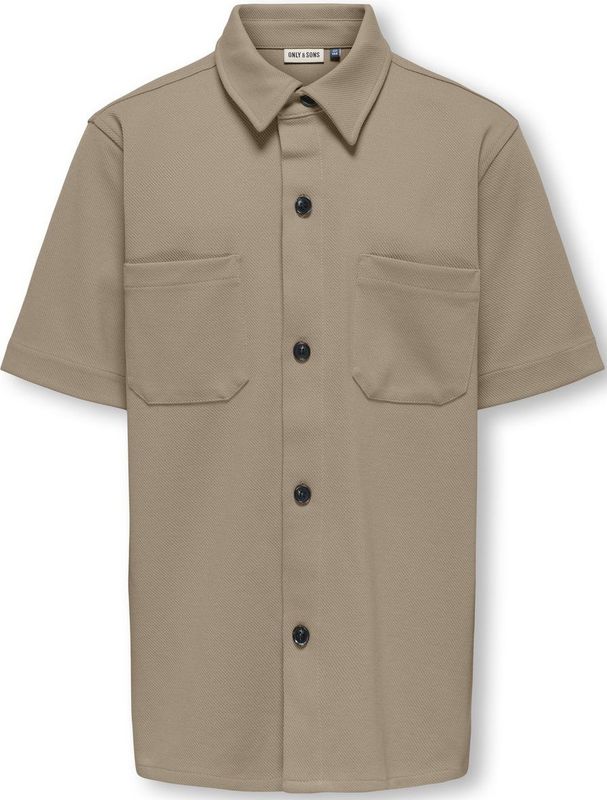 ONLY & SONS - JUNIOR - Overhemd - Korte Mouwen - Met Borstzakken
