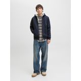 JACK&JONES - JPRBLUMASON TEDDY SWEAT ZIP LN - Heren Vest - Hoodie