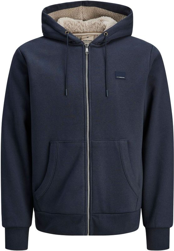 JACK&JONES - JPRBLUMASON TEDDY SWEAT ZIP LN - Heren Vest - Hoodie