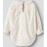 Romper - Lange Mouwen - Geweven Stof - Knoop- en Lussluiting - Ronde Hals