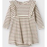 Romper - Jurkje - Jersey - Lange Mouwen - Ronde Hals - Regular Fit