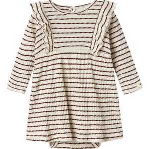 Romper - Jurkje - Jersey - Lange Mouwen - Ronde Hals - Regular Fit