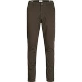 Jack & Jones - JJIMARCO JJBOWIE - Chino Broek - Donkerbruin - Slimfit