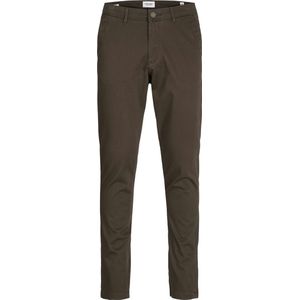 JACK & JONES - JJIMARCO JJBOWIE - Chino Broek - Donkerbruin - Slimfit