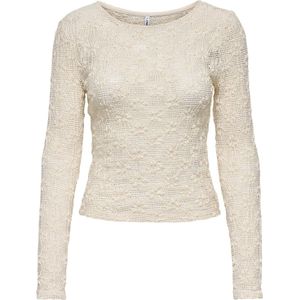 Only - Lola - Slim Fit Shirt - Katoenmix - Lange Mouwen