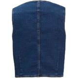 Jacqueline de Yong - Jdyclaudia - Gilet - Blue Denim - Katoenmix