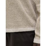 Basic - Gebreide Polo - Blauw - Katoen - Relaxte Pasvorm