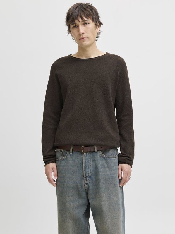Jack & Jones - JJEHILL KNIT CREW NECK NOOS - Trui - Delicioso