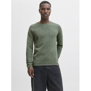 Jack & Jones - JJEHILL KNIT CREW NECK NOOS - Trui - Laurel Wreath - Ronde Hals