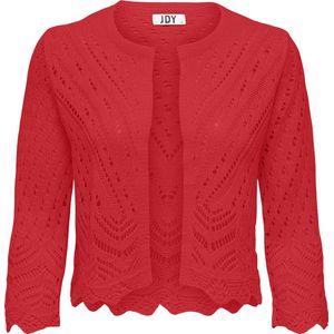 Jdy sun 3/4 Cropped Cardigan KNT Noos, marsrood, XXL