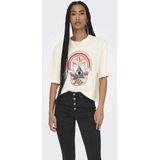 Tops - JDYCARLA S/S Washed Print Top JRS