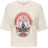 Tops - JDYCARLA S/S Washed Print Top JRS