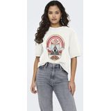 Tops - JDYCARLA S/S Washed Print Top JRS