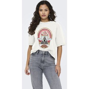 Tops - JDYCARLA S/S Washed Print Top JRS