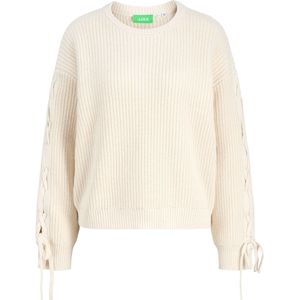 JJXX - Gebreide Trui - Wolwit - Ronde Hals - Lange Mouw