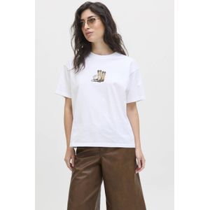 JJXX - JXCana - Shirt - Sand - Bruin - Wit