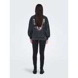 Only - ONLLUCINDA - Sweatshirt - Phantom - Lange Mouwen - Ronde Hals