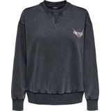 Only - ONLLUCINDA - Sweatshirt - Phantom - Lange Mouwen - Ronde Hals