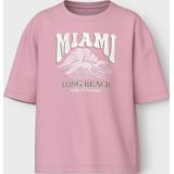 Name It - NKFVEEN 2P SS RLX TOP - T-shirt - Cameo Pink - Set van 2