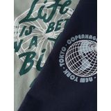 T-shirt - 2-Pack - Ronde Hals - Korte Mouwen - Jersey - Losse Fit