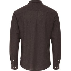 ONLY & SONS - ONSCAIDEN - Overhemd - Bruin - Katoenlinnen - Slim Fit