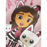 Gabby's Poppenhuis - T-shirt - Met Rubberen Print - Korte Mouwen - Glitter Detail