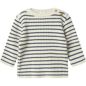 Gebreide Trui - Gestreept - Regular Fit - Lange Mouwen