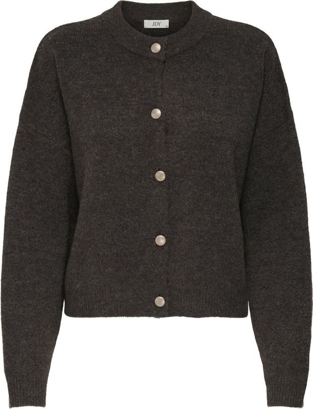 JDY - Vest - Zwart - Ronde Hals - Knoopsluiting