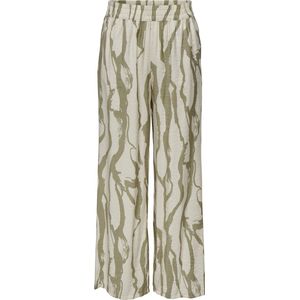 Jacqueline de Yong - Camille - Wide Leg Broek - Hoge Taille - Allover Print