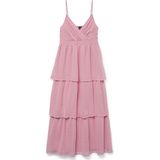 Vmmelisa - Lange Jurk - Maxi - Mouwloos - V-Hals - Enkel Lengte - Regular Fit