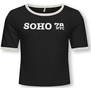 KIDS ONLY GIRL - T-shirt - Katoen - Korte Mouwen - Ronde Hals