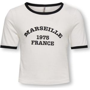 KIDS ONLY GIRL - T-shirt - Katoen - Korte Mouwen - Ronde Hals