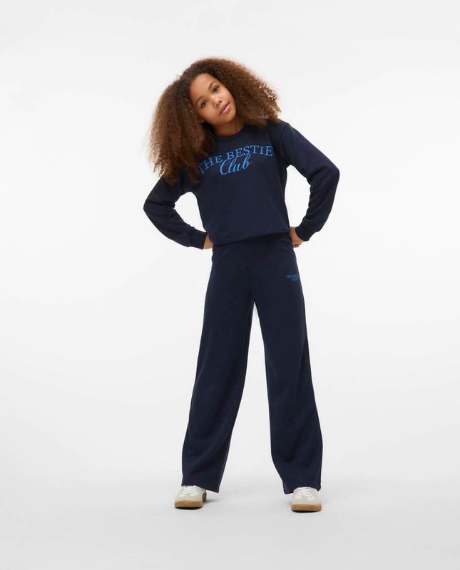 Vmlinsey - Sweatshirt - Cropped - Lange Mouwen - O-hals