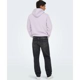 ONLY&SONS - ONSEDGE PERFORMANCE WB 3824 DOT DNM NOOS - Jeans - Licht Verwassen Dark Denim Look