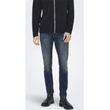 Onsloom - Low Rise Slim Fit - Jeans - Licht Verwassen Dark Denim Look