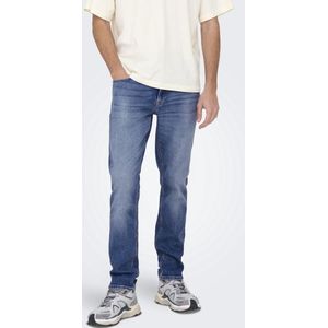 Jeans - Slim Fit - Mid Wash - Stretch Denim