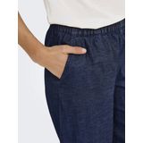Jacqueline de Yong - Lange Damesbroek - Blauw - 100% Katoen